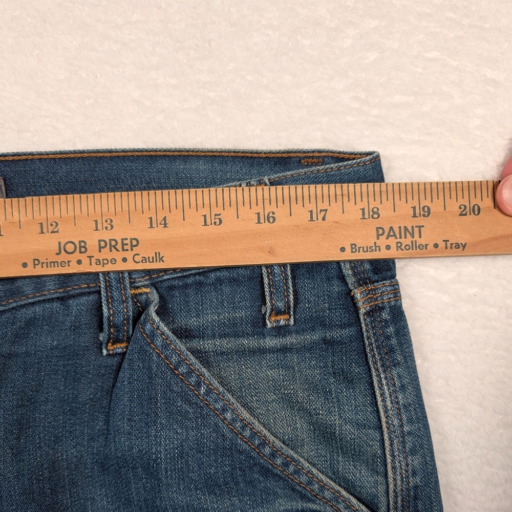 Vintage Levis SilverTab Carpenter Jeans Mens 36x30 Relaxed‎ Wide Leg Baggy Y2K - Picture 4 of 12
